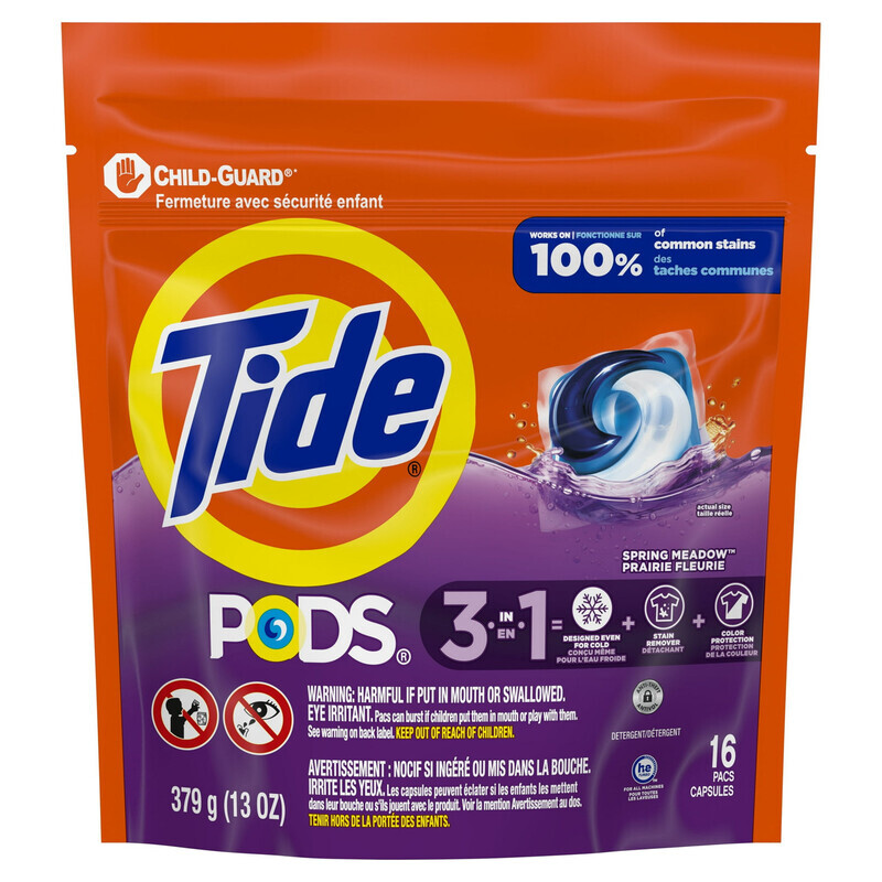 Tide Pods Spring Meadows Laundry Detergent 16-Count