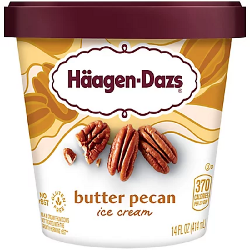 Haagen Dazs Butter Pecan 14oz