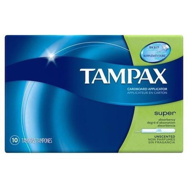 Tampax Tampons Super 10-Count