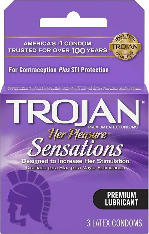 Trojan Her Pleasure Sensations 3-Count