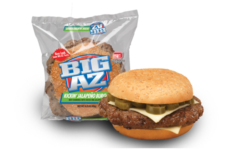 Big Az Kickin Jalapeno Cheeseburger 9.7oz