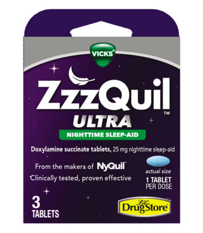 Lil Drug Store ZzzQuil Ultra 3-Tab