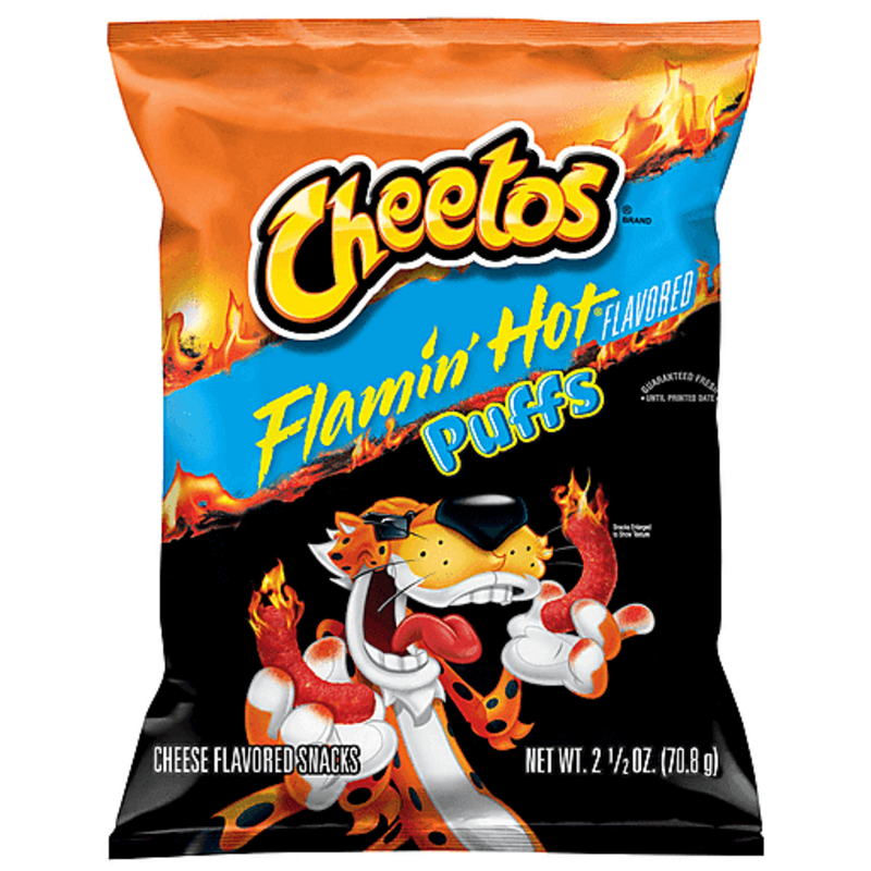 Cheetos Jumbo Puff Flamin Hot 2.5oz