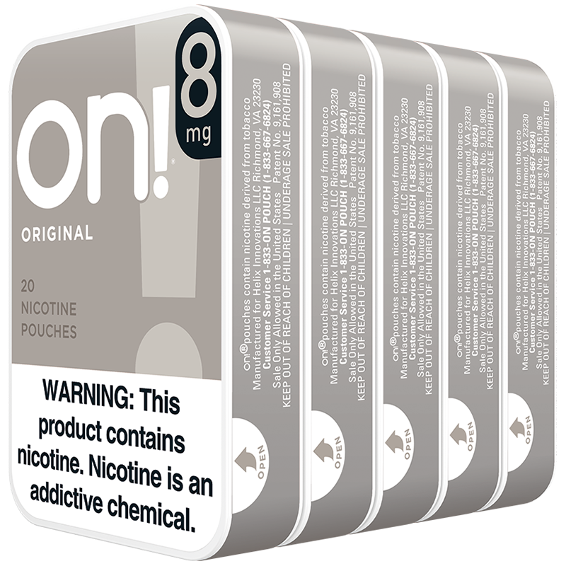 oni tobacco pouches ON! Nicotine Original and the dryness helps to give an even release of the nicotine Buy on! Nicotine Pouches |